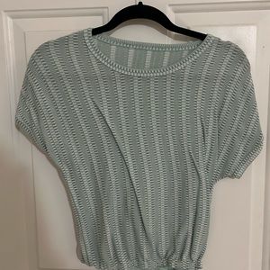 Stripe pattern tee